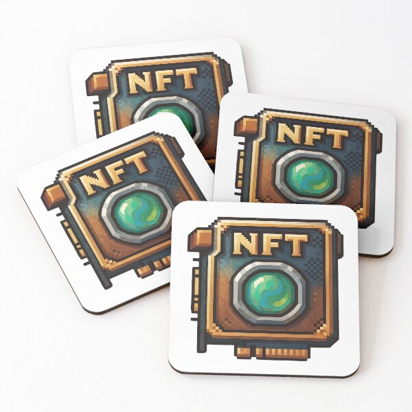 Item preview, Stunning NFT digital art with futuristic green gemstone design designed and sold by Creative88Art.