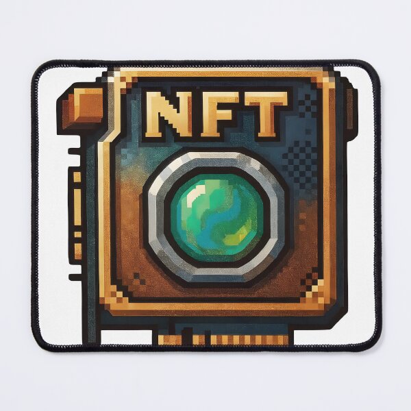 Item preview, Stunning NFT digital art with futuristic green gemstone design designed and sold by Creative88Art.