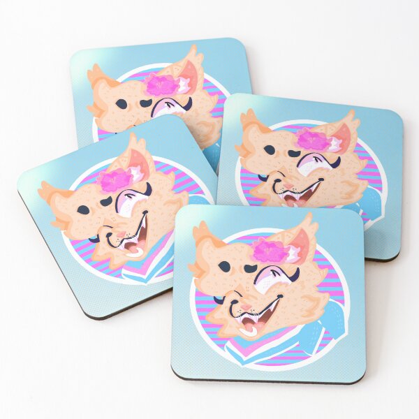 Item preview, Vaporwave Summertime Lapis the Cat designed and sold by TinnieShop.