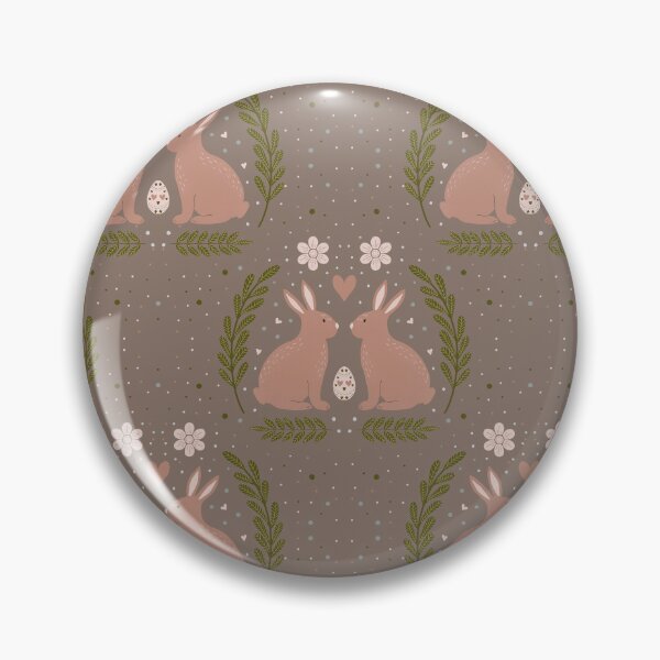 Item preview, Brown Easter bunnies designed and sold by Ana Gorozpe.