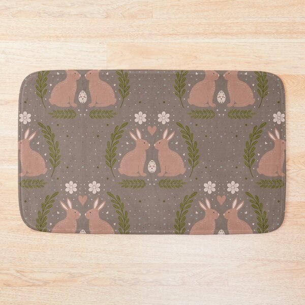 Item preview, Brown Easter bunnies designed and sold by Ana Gorozpe.