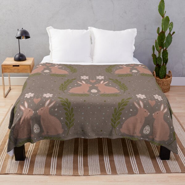 Item preview, Brown Easter bunnies designed and sold by Ana Gorozpe.