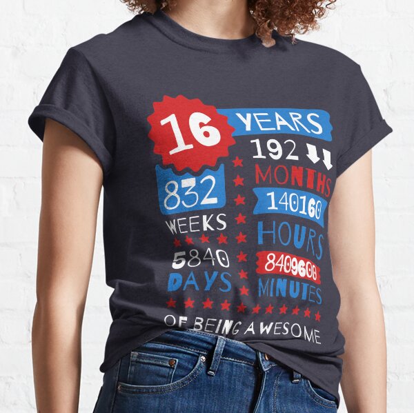 16th birthday shirt ideas