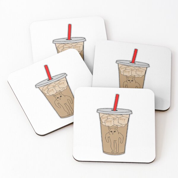 Item preview, Emotional Support Iced Coffee designed and sold by LuveraxArt.