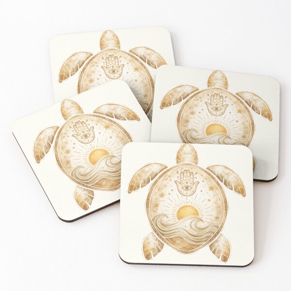 Item preview, “Tribal Sea Turtle” designed and sold by Vibrant-Shadows.