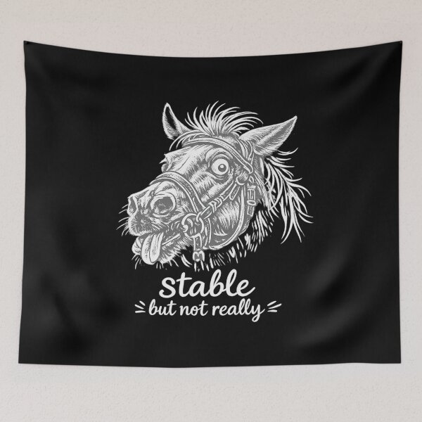 Item preview, Funny Stable But Not Really Horse Girl Barn Humor designed and sold by Ali-printshop.