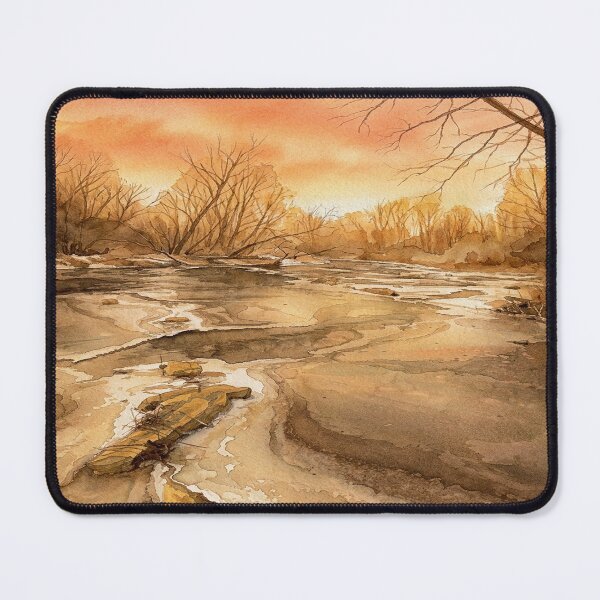 Item preview, Riverbed at Golden Hour designed and sold by Stefanrajzer.