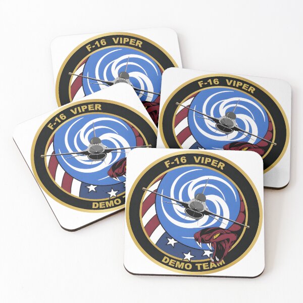 Item preview, U.S. Air Force F-16 Viper Demo Team Official Emblem designed and sold by CharlieDesings.