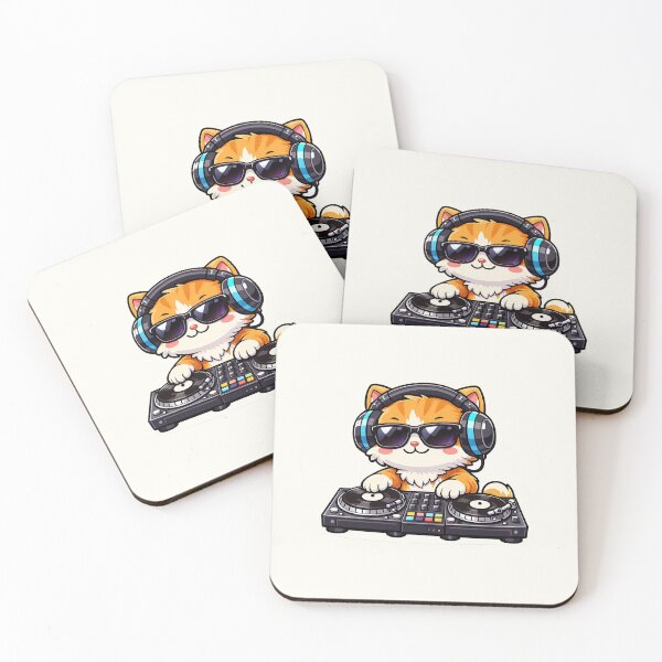 Item preview, Vibraciones de fiesta de DJ Cat designed and sold by HoopeStylee.