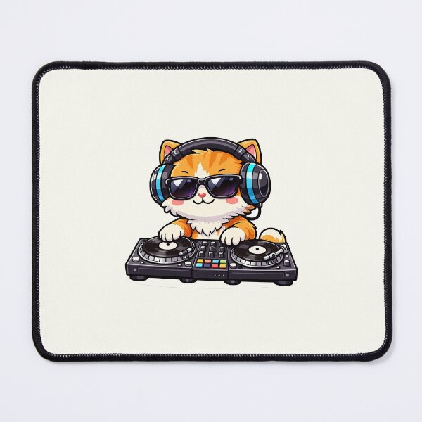 Item preview, DJ Cat Party Vibes designed and sold by HoopeStylee.