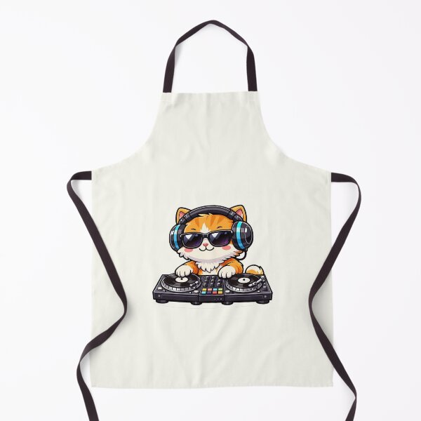Item preview, DJ Cat Party Vibes designed and sold by HoopeStylee.