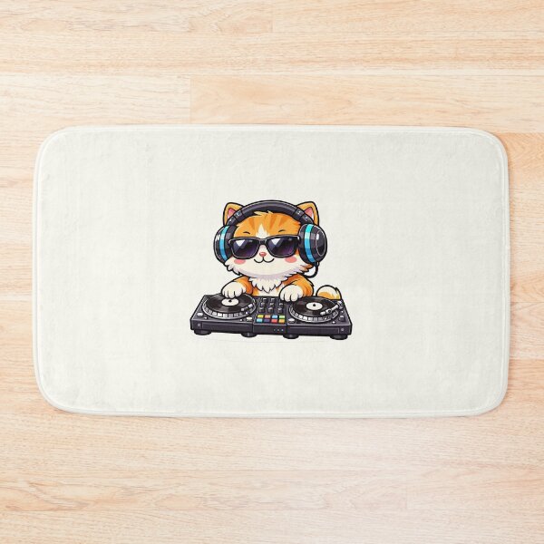 Item preview, DJ Cat Party Vibes designed and sold by HoopeStylee.