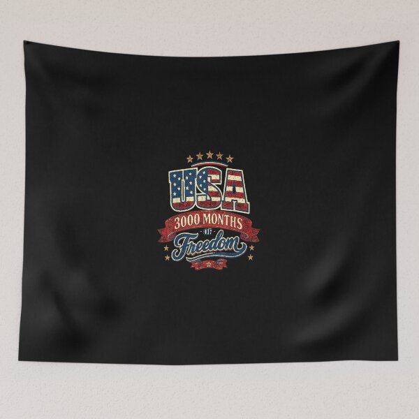 Item preview, America Usa 3000 Months 250 Years July 4 Us Flag designed and sold by tratakos.