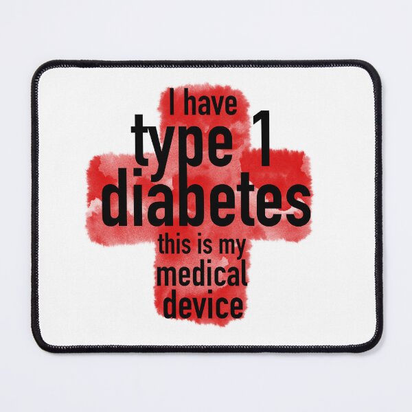 Item preview, I have T1D (red sign) designed and sold by Diabumblebee.
