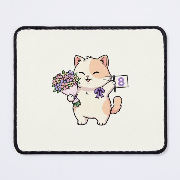 Item preview, Women's Day Cat designed and sold by HoopeStylee.