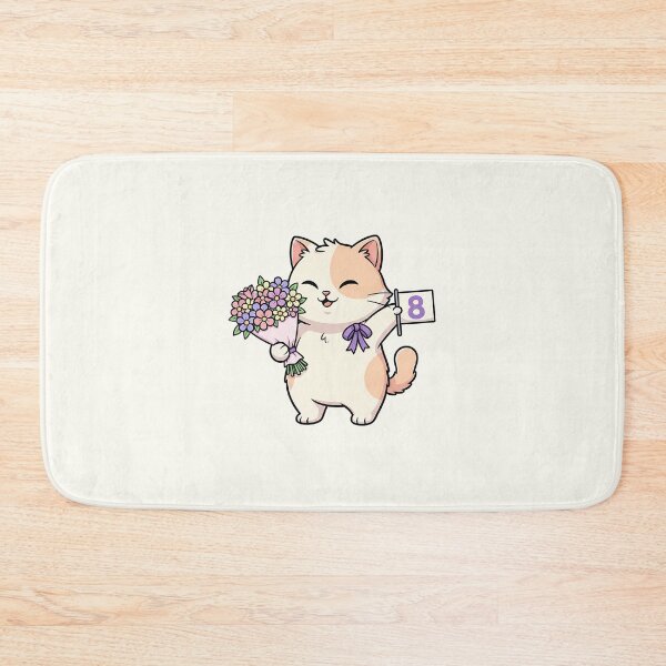 Item preview, Women's Day Cat designed and sold by HoopeStylee.
