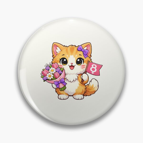 Item preview, Girl Power Cat designed and sold by HoopeStylee.