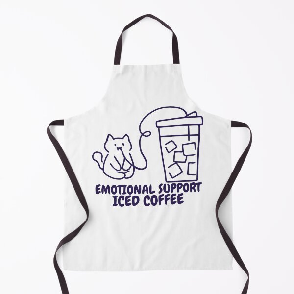 Item preview, Emotional Support Iced Coffee designed and sold by LuveraxArt.
