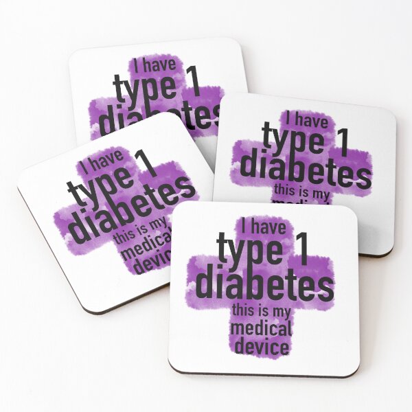 Item preview, I have T1D (purple sign) designed and sold by Diabumblebee.