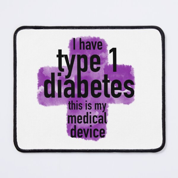 Item preview, I have T1D (purple sign) designed and sold by Diabumblebee.