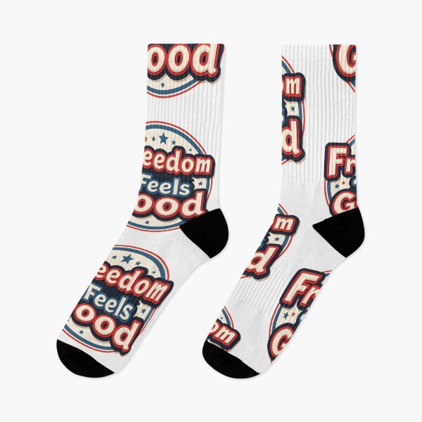 Item preview, Retro Patriotic Typography Design - Freedom Feels Good designed and sold by relso.