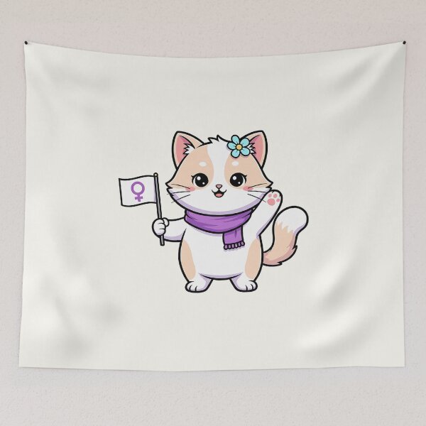 Item preview, Women Power Cat designed and sold by HoopeStylee.