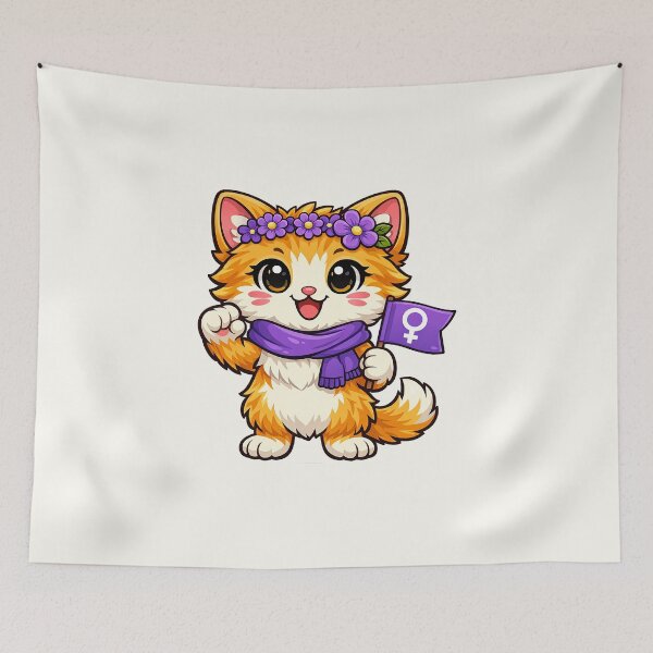 Item preview, Feminist Cat Power designed and sold by HoopeStylee.