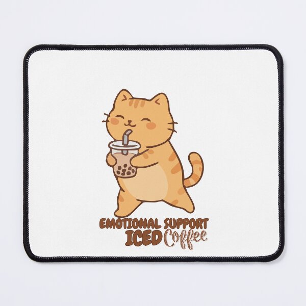 Item preview, Emotional Support Iced Coffee designed and sold by LuveraxArt.