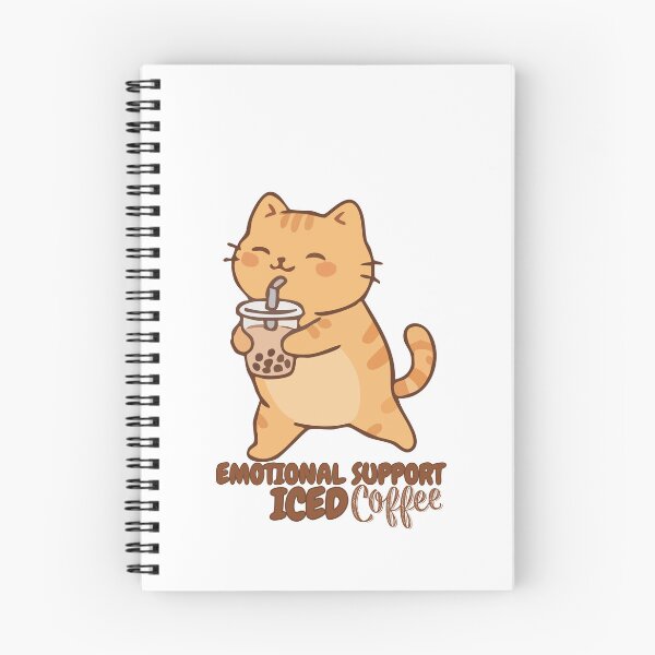 Item preview, Emotional Support Iced Coffee designed and sold by LuveraxArt.