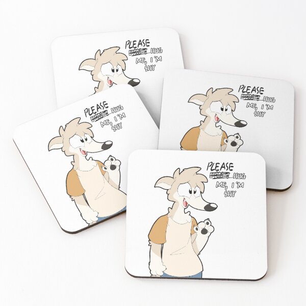 Item preview, Please Hug Me I'm Shy designed and sold by King Triangle's Kingdom Of Stuff.