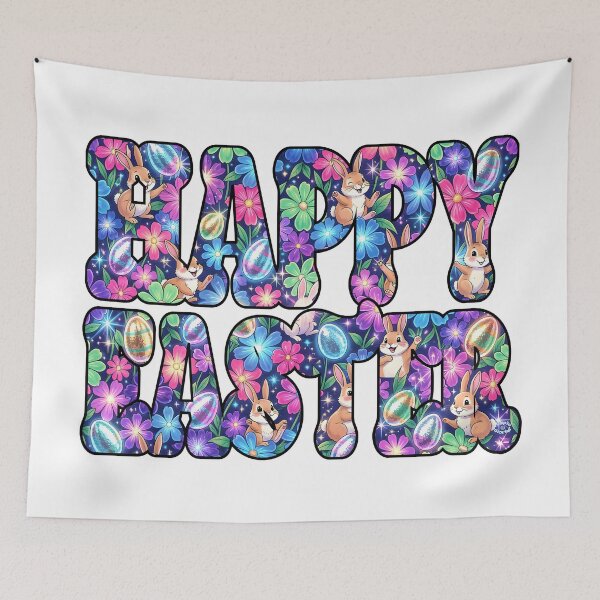 Artikelvorschau, Frohe Ostern von Orikall entworfen und verkauft von HippieWorks.