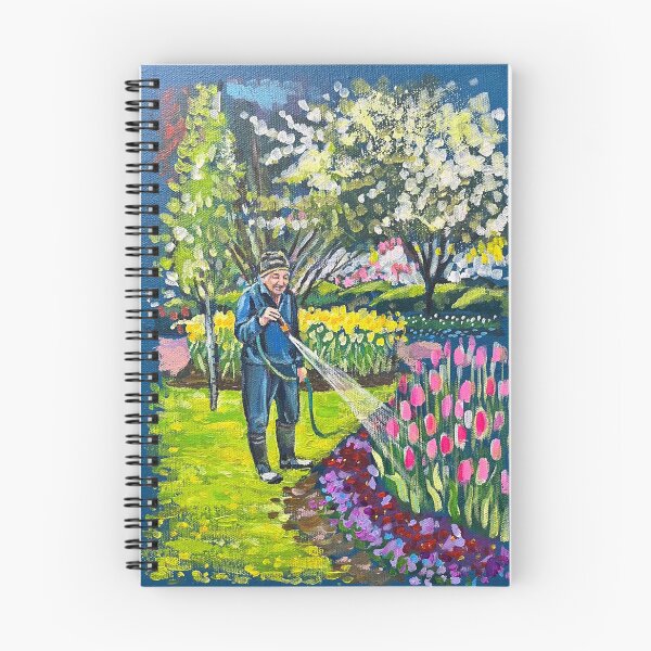 Item preview, Bill Rhodin, ‘The Lazy Gardener’ – chief planner and planter. designed and sold by Valentyna Crane.