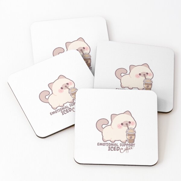 Item preview, Emotional Support Iced Coffee designed and sold by LuveraxArt.