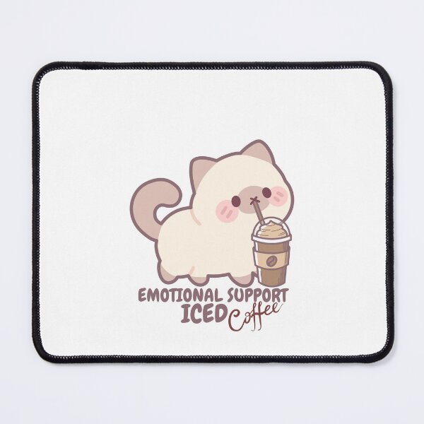 Item preview, Emotional Support Iced Coffee designed and sold by LuveraxArt.