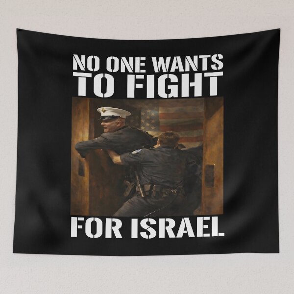 Item preview, No One Wants To Fight For Israel Brian  designed and sold by mareix.