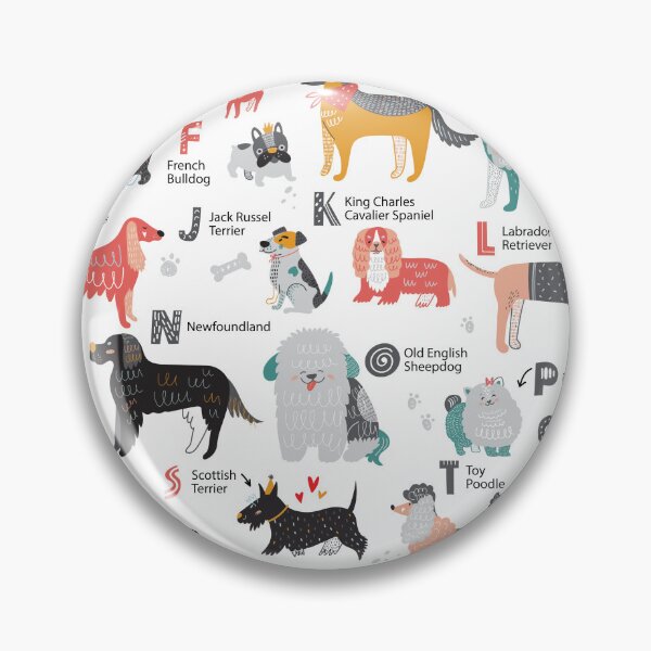 Item preview, Doggo Alphabet designed and sold by UrbanEpiphany.