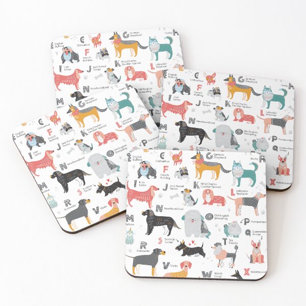 Item preview, Doggo Alphabet designed and sold by UrbanEpiphany.
