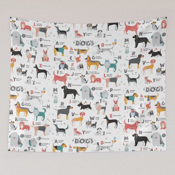 Item preview, Doggo Alphabet designed and sold by UrbanEpiphany.