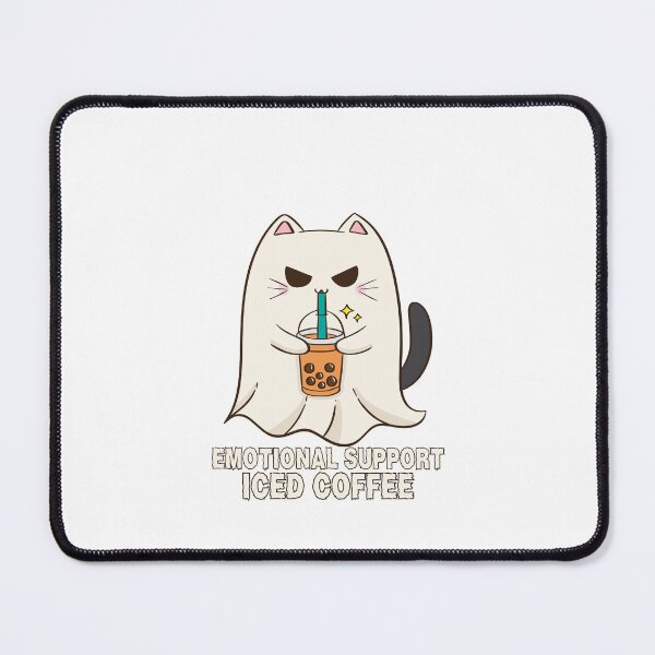 Item preview, Emotional Support Iced Coffee designed and sold by LuveraxArt.