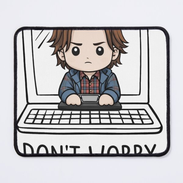Item preview, “Don’t Worry I’m From Tech Support” Sam Winchester designed and sold by Reyxava.