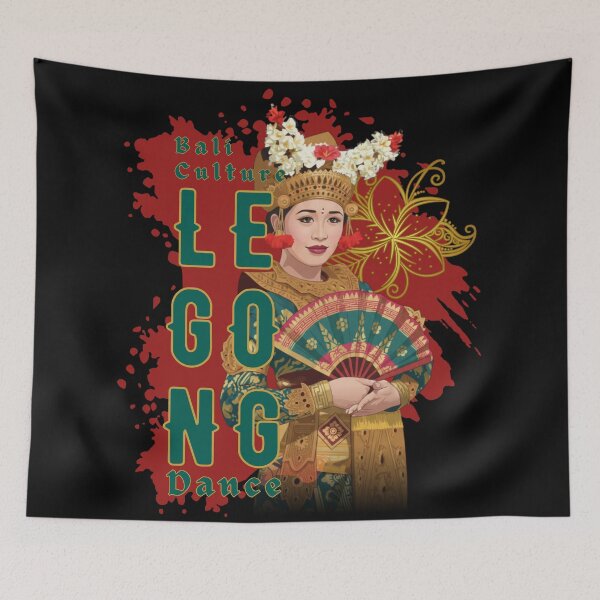 Item preview, Legong Dance Bali Culture Traditional Art designed and sold by Khanz4Design.