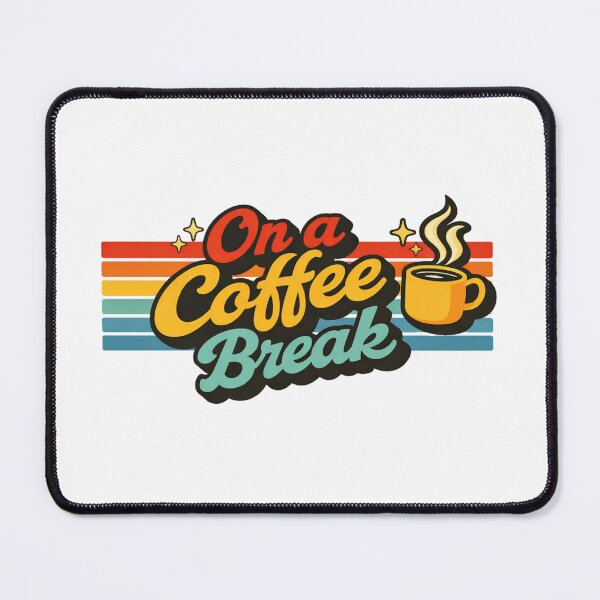 Item preview, On a Coffee Break designed and sold by marketkmarket.