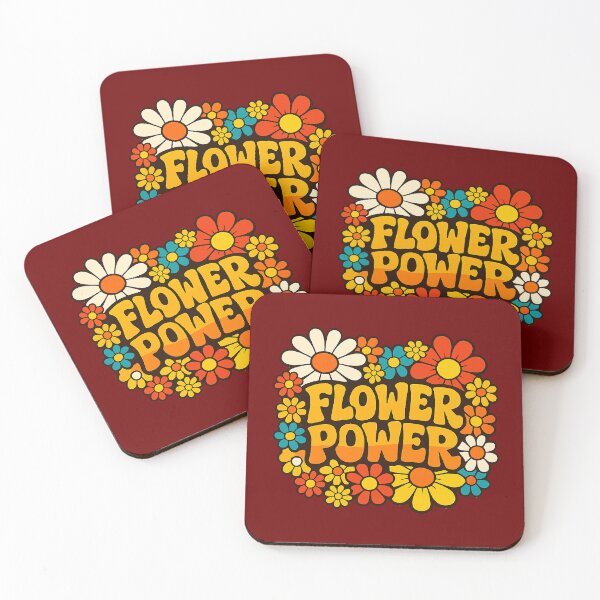 Item preview, Retro Flower Power 70s Hippie Floral Graphic designed and sold by Far Out Goods.