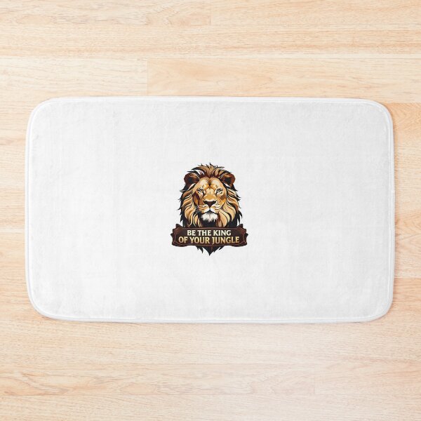 Item preview, Be The King Of Your Jungle – Motivational Lion Design designed and sold by MihajloMiX99.