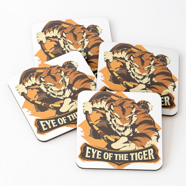 Item preview, Eye of the Tiger – Motivational Tiger Warrior Design designed and sold by MihajloMiX99.