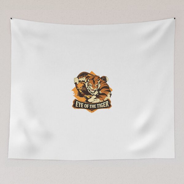 Item preview, Eye of the Tiger – Motivational Tiger Warrior Design designed and sold by MihajloMiX99.
