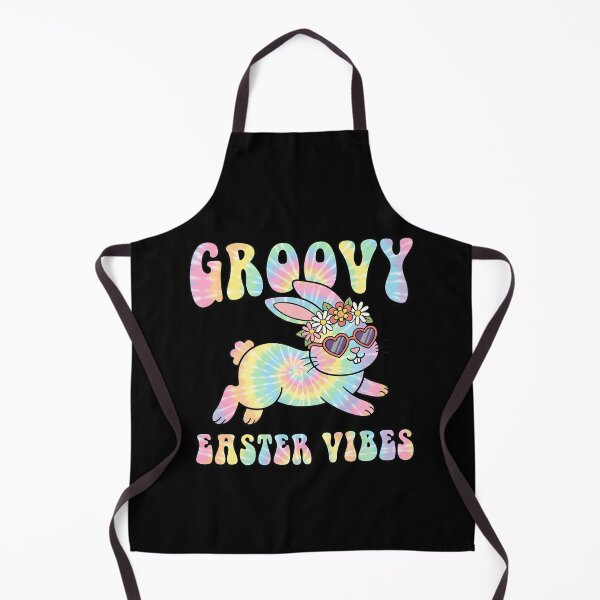 Item preview, Groovy Easter Vibes Tie Dye Bunny designed and sold by KroghDs.