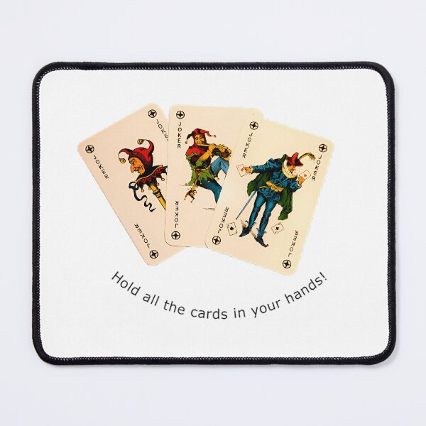 Item preview, Joker Playing Cards Illustration – Casino Poker Art designed and sold by MihajloMiX99.