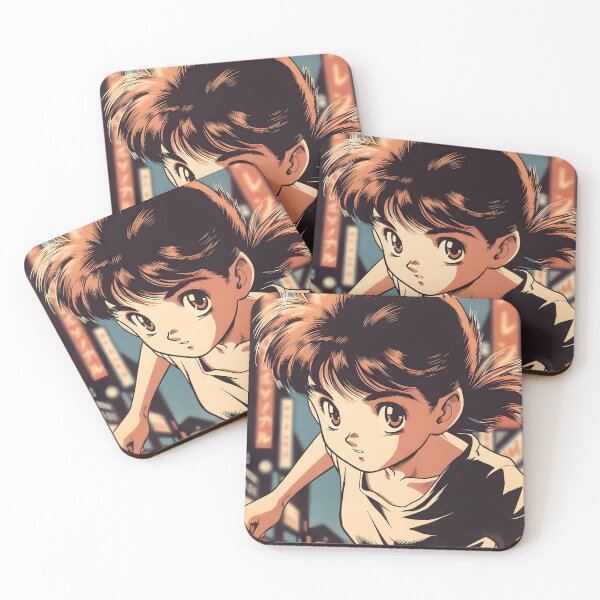 Item preview, 80s Style Anime Girl Running designed and sold by Radnime.
