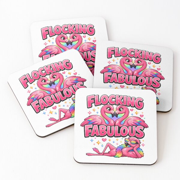 Item preview, Flocking Fabulous Funny Flamingo Pride Shirt – Sassy Gay Flamingo Drag Diva LGBTQ Cartoon Design designed and sold by Endthedisease.